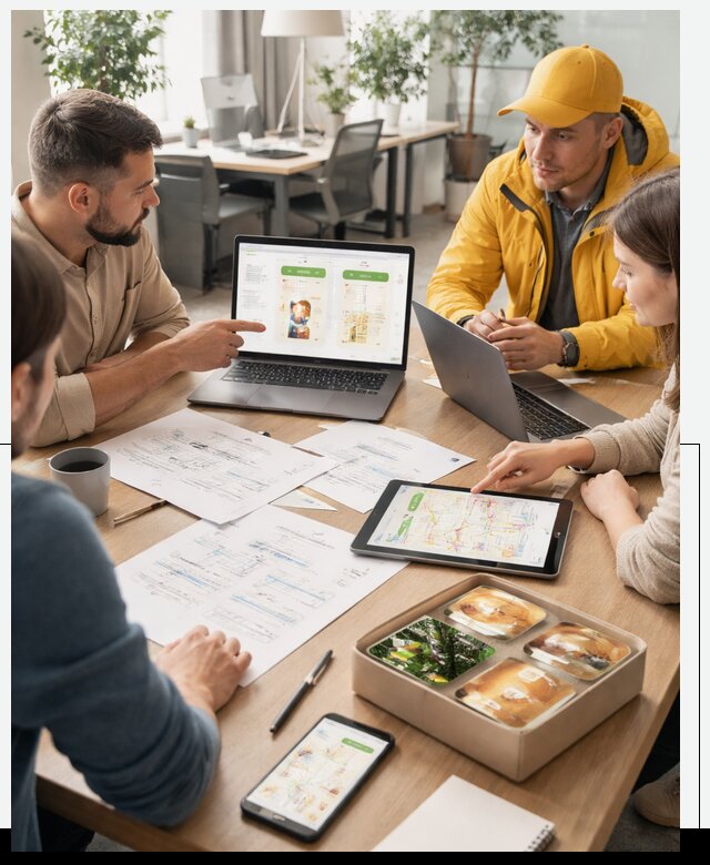 Разработка агрегатора доставки еды в Кинели от 15282 р., АвикейКнл